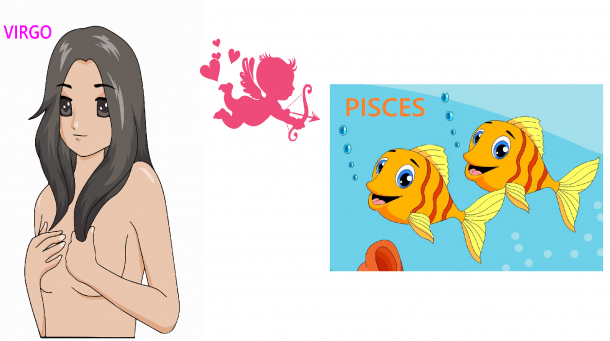 Virgo Pisces love compatibility compatible romantic zodiac horoscope chinese